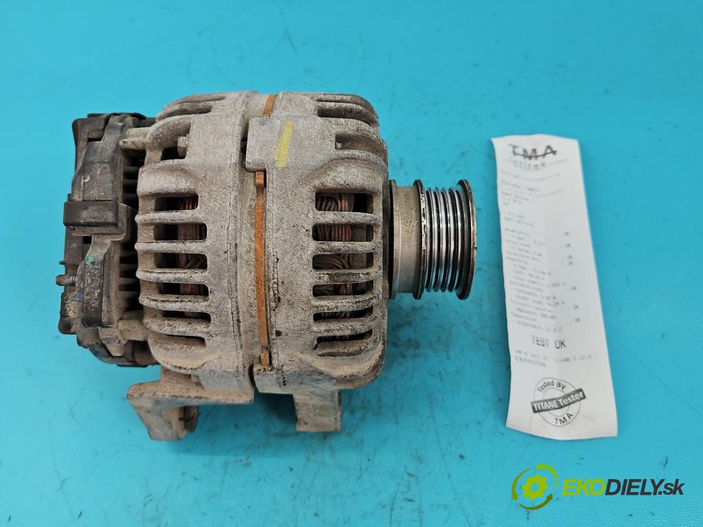 Opel Zafira B 2005-2014 1.8 16V 140 HP manual 103 kW 1796 cm3 5- Alternator 0124425020 (Alternátory)