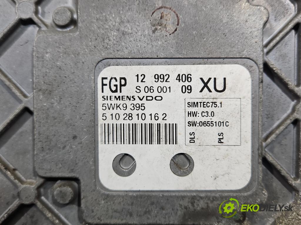 Opel Zafira B 2005-2014 1.8 16V 140 HP manual 103 kW 1796 cm3 5- riadiaca jednotka motora 12992406