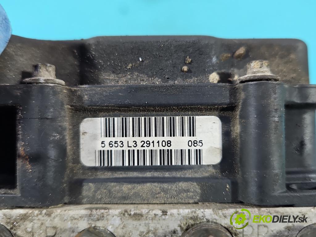 Fiat 500 2007-2020 1.2 8V 69KM manual 51 kW 1242 cm3 3- čerpadlo abs 0265800800 (Pumpy ABS)