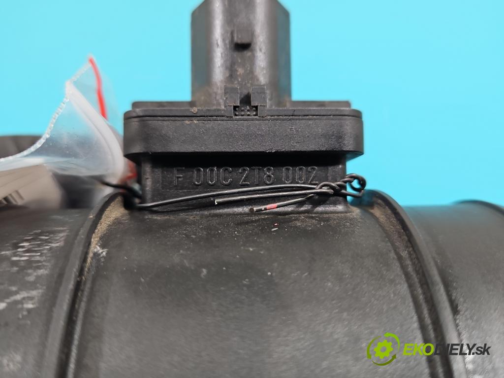 Opel Insignia A 2008-2017 1.6 T 179KM manual 132 kW 1598 cm3 4- průtokoměr: 0281002912 (Váhy vzduchu)