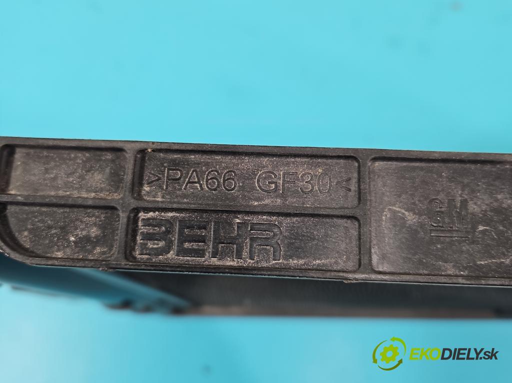 Opel Insignia A 2008-2017 1.6 T 179KM manual 132 kW 1598 cm3 4- chladič klimatizácie 13241736 (Chladič klimatizácie)