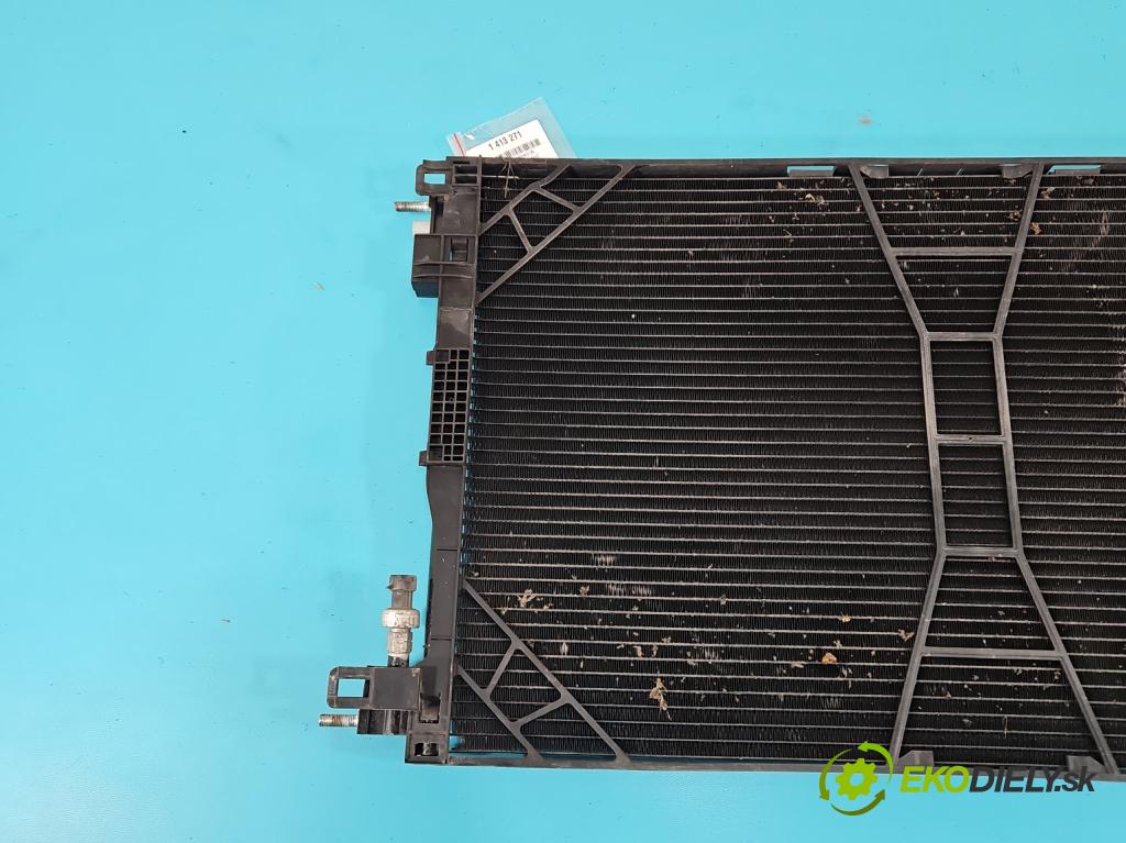 Opel Insignia A 2008-2017 1.6 T 179KM manual 132 kW 1598 cm3 4- chladič klimatizácie 13241736 (Chladič klimatizácie)