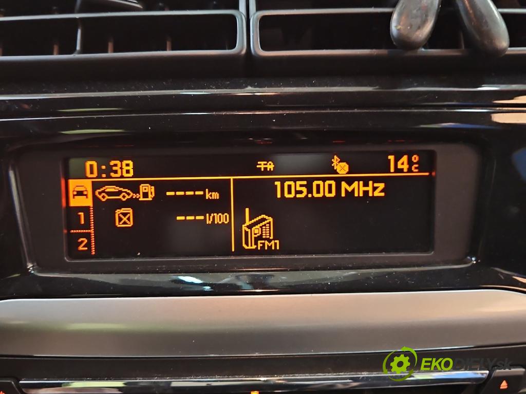 Peugeot 301 1.6 HDI 92 HP manual 68 kW 1560 cm3 4- Zobrazit: 9804493780 (Prístrojové dosky, displeje)