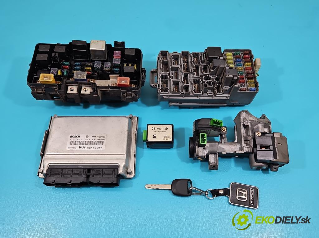 Honda Civic VII 2000-2006 1.7 CITD 101 hp manual 74 kW 1686 cm3 3- řídící jednotka motoru 0281011434