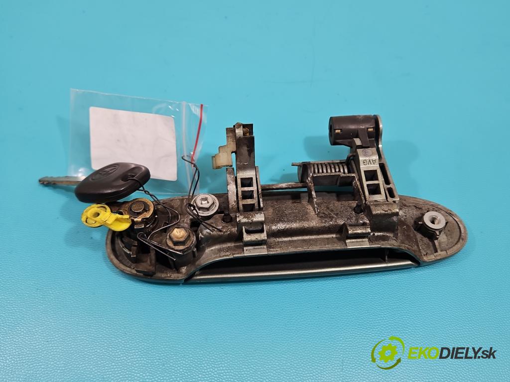 Toyota Yaris I 1999-2005 1.0 VVTI 65 HP manual 48 kW 998 cm3 3- rukoväť predné ľavé mimo:  (Vonkajšie predné ľavé)