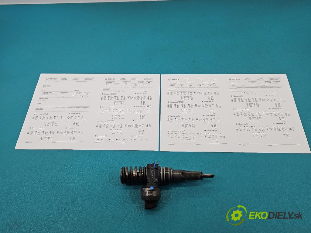 Seat Ibiza III 6L 2002-2008 1.4 tdi 75 hp manual 55 kW 1422 cm3 5- vstřikovací čerpadlo 0414720035 (Vstřikovače)