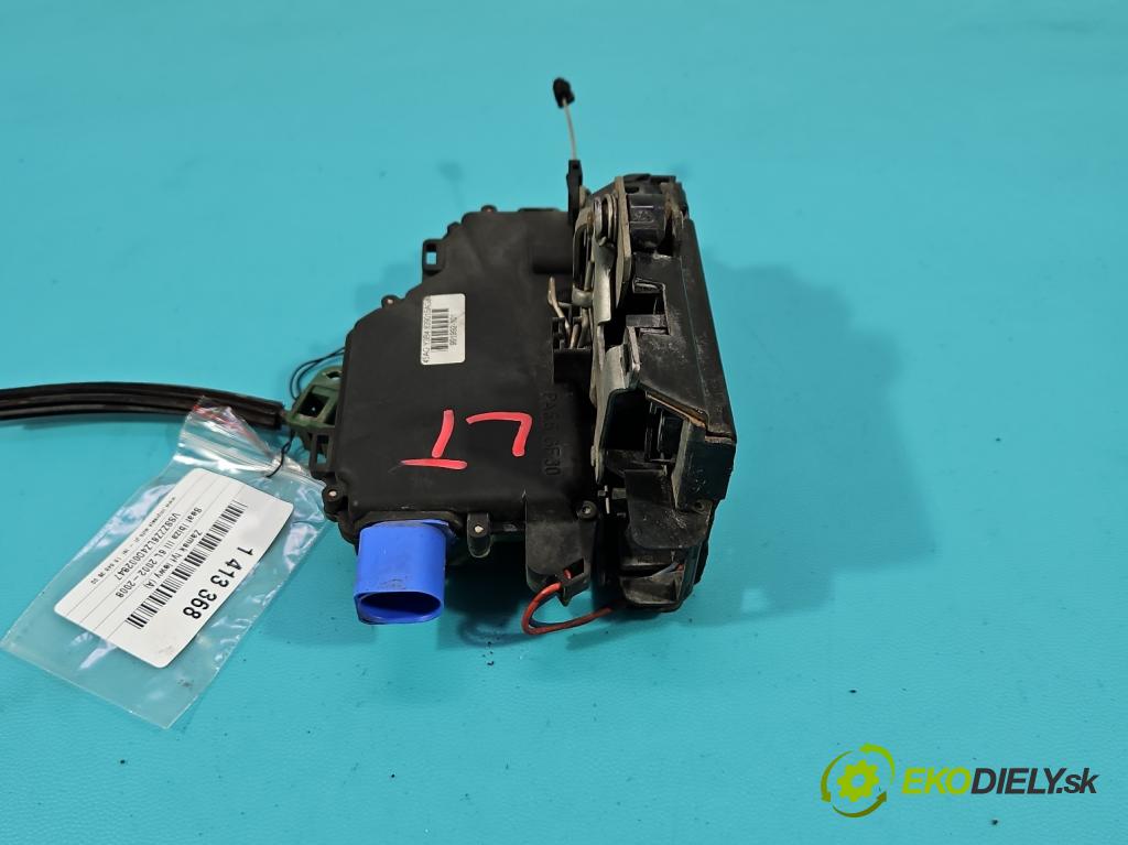 Seat Ibiza III 6L 2002-2008 1.4 tdi 75 hp manual 55 kW 1422 cm3 5- zámek zadní levý Y3B4839015AG