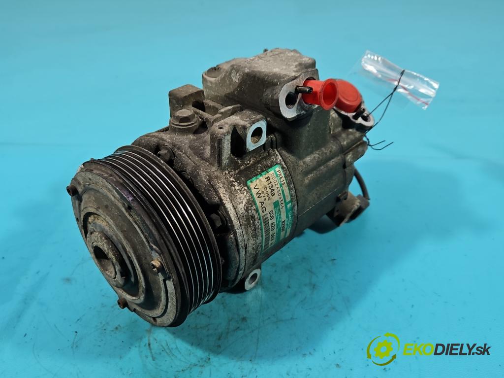 Seat Ibiza III 6L 2002-2008 1.4 tdi 75 HP manual 55 kW 1422 cm3 5- Kompresor: klimatizácie 6Q0820803H (Kompresory klimatizácie)