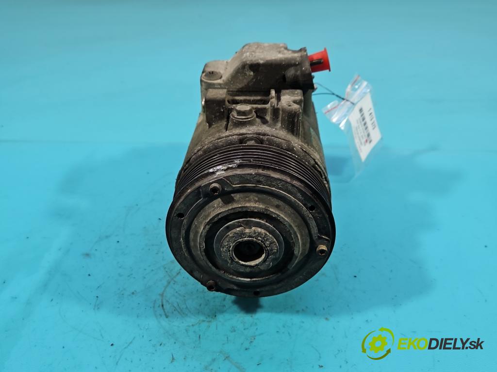 Seat Ibiza III 6L 2002-2008 1.4 tdi 75 HP manual 55 kW 1422 cm3 5- Kompresor: klimatizácie 6Q0820803H (Kompresory klimatizácie)