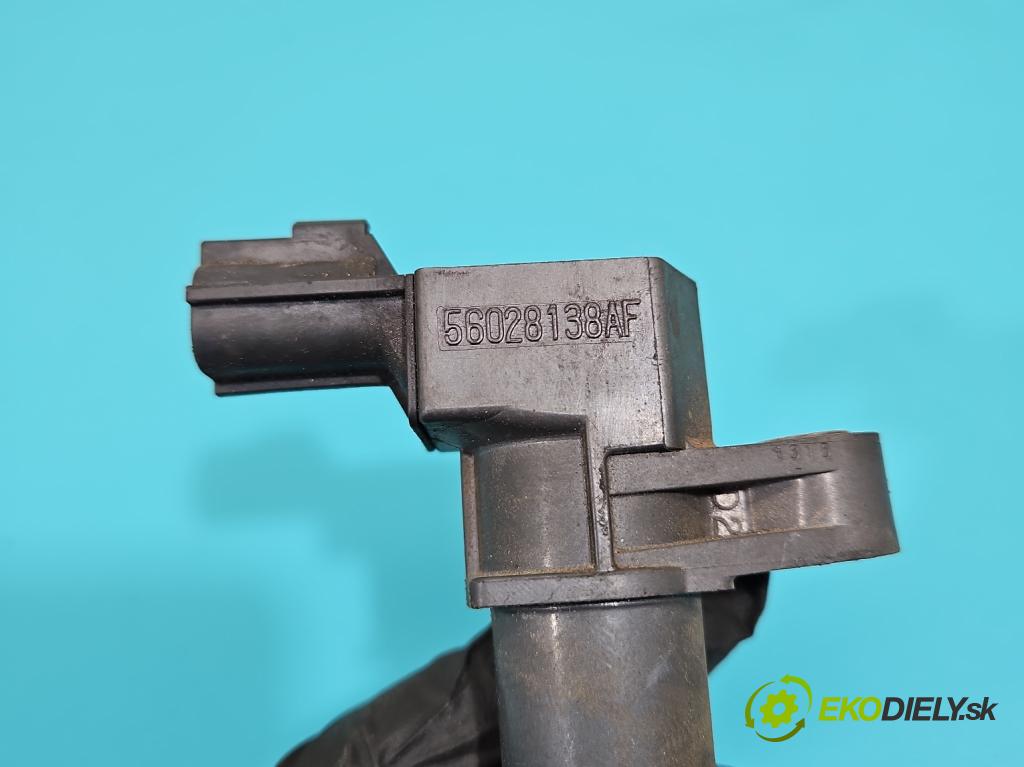 Jeep Cherokee KJ 2001-2008 3.7 V6 204 HP automatic 150 kW 3700 cm3 5- cievka zapaľovacia 56028138AF (Zapaľovacie cievky, moduly)