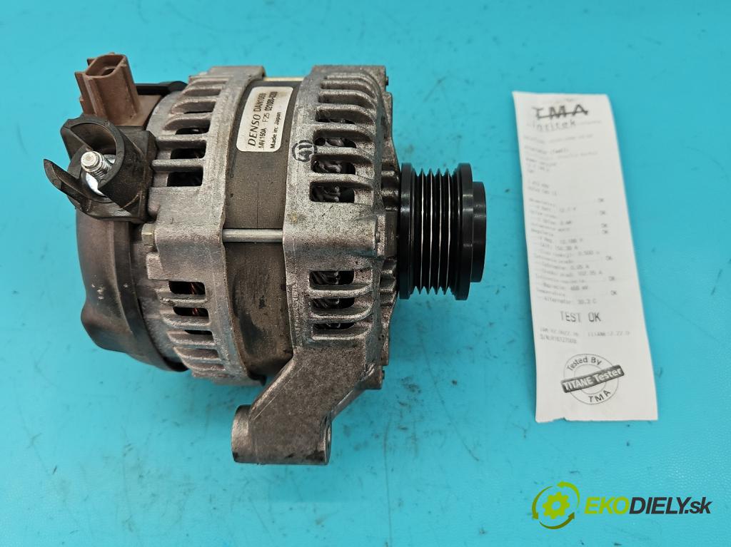 Volvo S40 II 2004-2012 2.4b 140 HP manual 103 kW 2435 cm3 4- Alternator 021080-0200 (Alternátory)