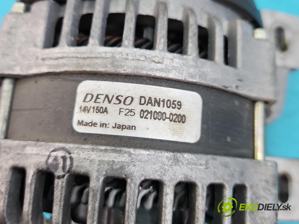 Volvo S40 II 2004-2012 2.4b 140 HP manual 103 kW 2435 cm3 4- Alternator 021080-0200 (Alternátory)