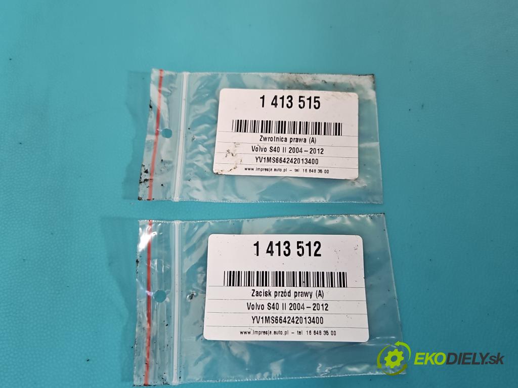 Volvo S40 II 2004-2012 2.4b 140 HP manual 103 kW 2435 cm3 4- náboj pravé  (Náboje)