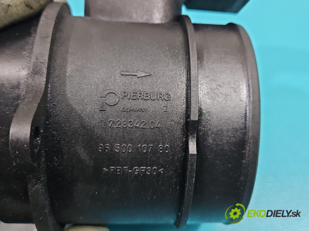 Mazda 3 I BK 2003-2009 1.6 citd 109 HP manual 80 kW 1560 cm3 5- průtokoměr: 9650010780 (Váhy vzduchu)