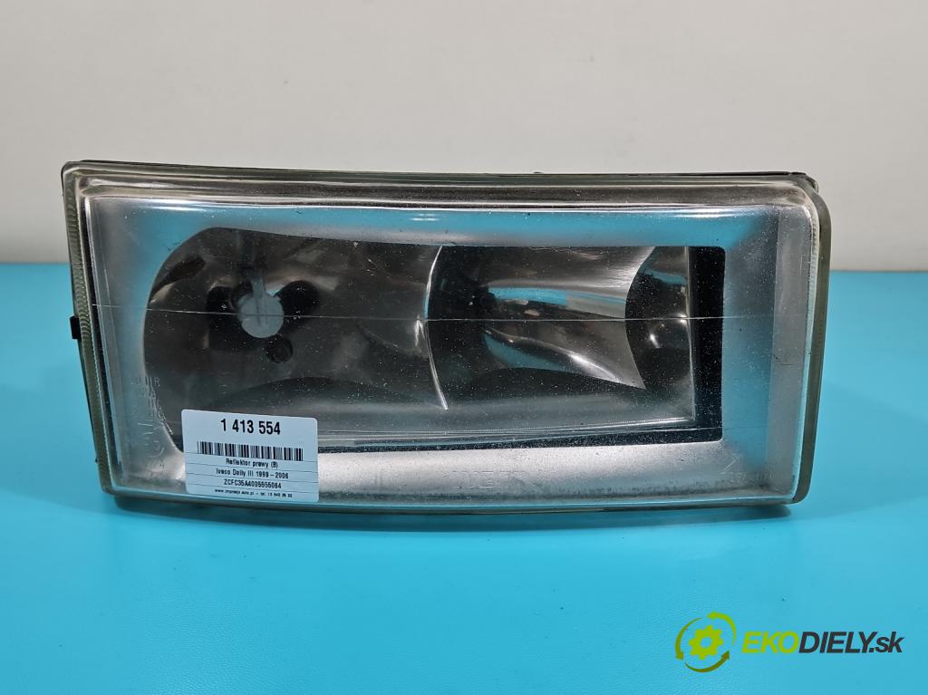 Iveco Daily III 1999-2006 2.3 hpi 117 HP manual 86 kW 2287 cm3 5- Reflektor: pravý 500307754 (Pravé)
