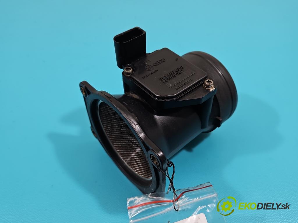 Vw Golf IV 1997-2003 1.6 SR 101 HP automatic 74 kW 1595 cm3 5- průtokoměr: 06A906461B (Váhy vzduchu)