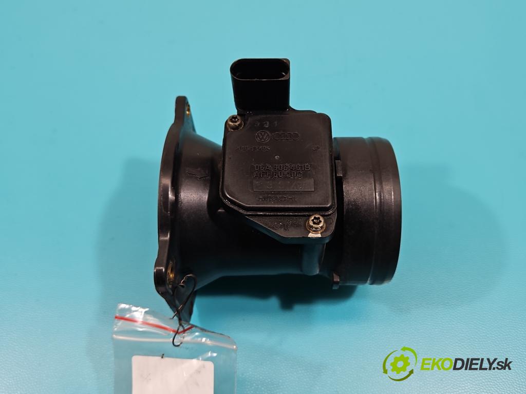 Vw Golf IV 1997-2003 1.6 SR 101 HP automatic 74 kW 1595 cm3 5- průtokoměr: 06A906461B (Váhy vzduchu)