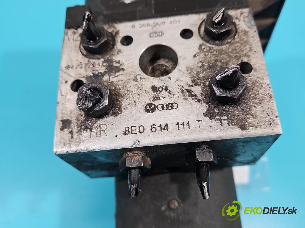 Audi A6 C5 1997-2004 2.5 TDI 179KM manual 132 kW 2496 cm3 4- čerpadlo abs 8E0614111T (Pumpy ABS)
