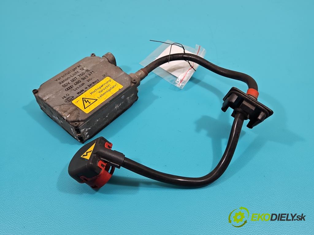 Audi A6 C5 1997-2004 2.5 TDI 179KM manual 132 kW 2496 cm3 4- střídač: xenon 5DV007760-15 (Riadiace jednotky xenónu)