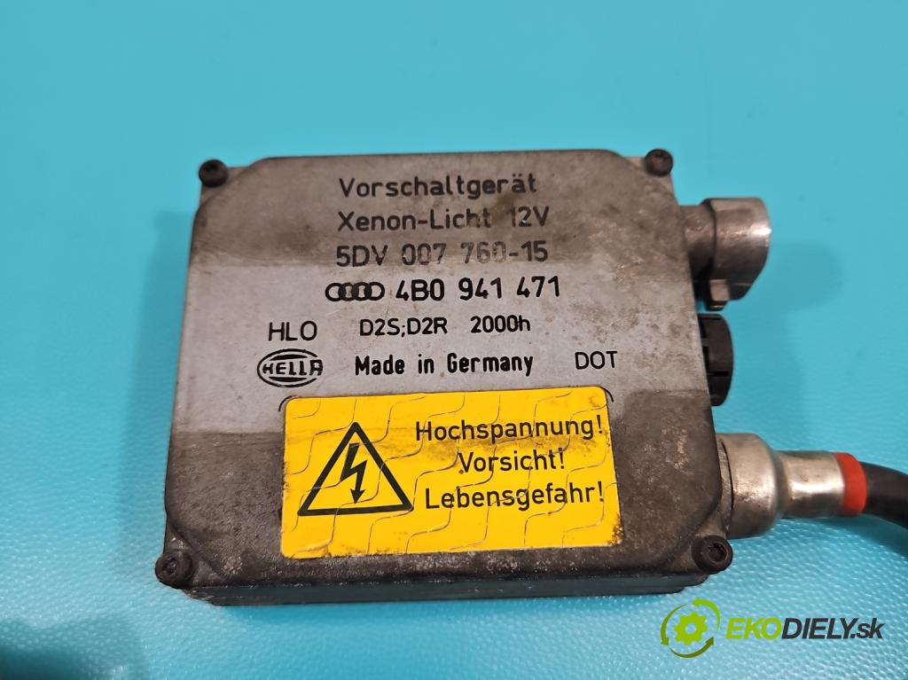Audi A6 C5 1997-2004 2.5 TDI 179KM manual 132 kW 2496 cm3 4- střídač: xenon 5DV007760-15 (Riadiace jednotky xenónu)
