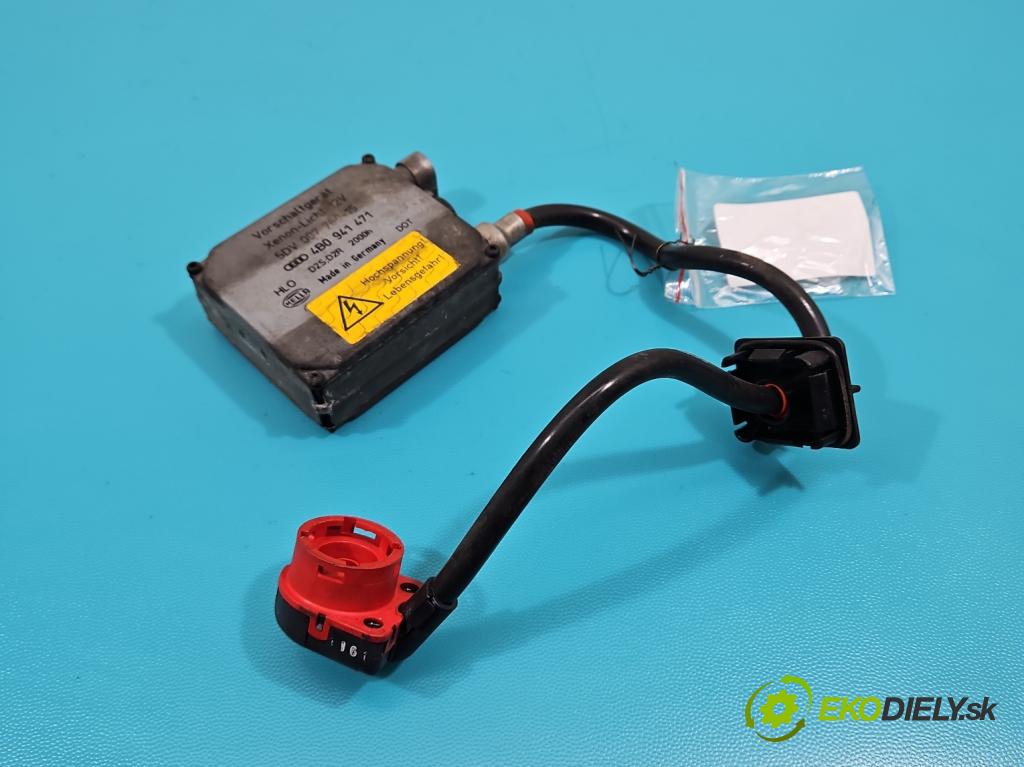 Audi A6 C5 1997-2004 2.5 TDI 179KM manual 132 kW 2496 cm3 4- střídač: xenon 5DV007760-15 (Riadiace jednotky xenónu)