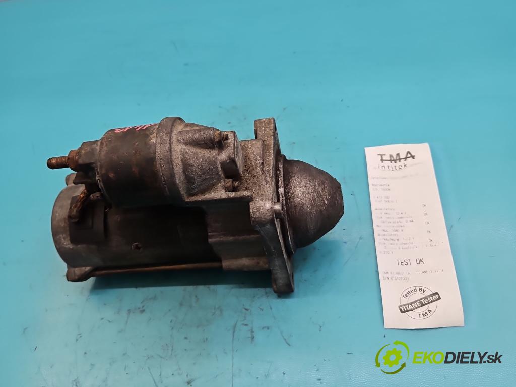 Fiat Doblo I 2001-2010 1.9d 63 HP manual 46 kW 1910 cm3 5- štartér M70R-63113003 (Štartéry)