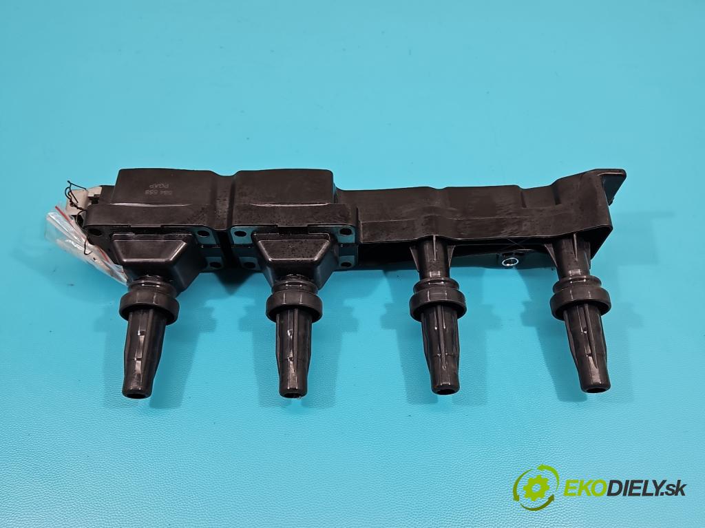 Citroen C4 I 2004-2011 1.6 16v 109 HP manual 80 kW 1587 cm3 5- cievka zapaľovacia  (Zapaľovacie cievky, moduly)