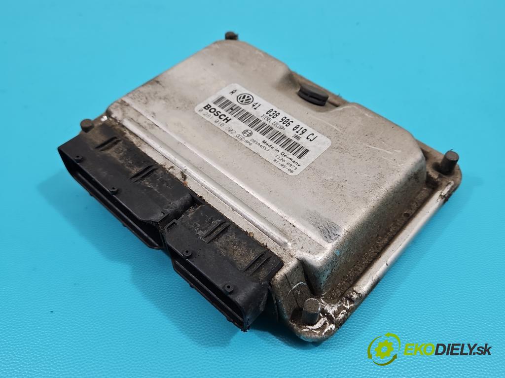 Vw Golf IV 1997-2003 1.9 TDI 116 HP manual 85 kW 1896 cm3 5- riadiaca jednotka motora 038906019CJ