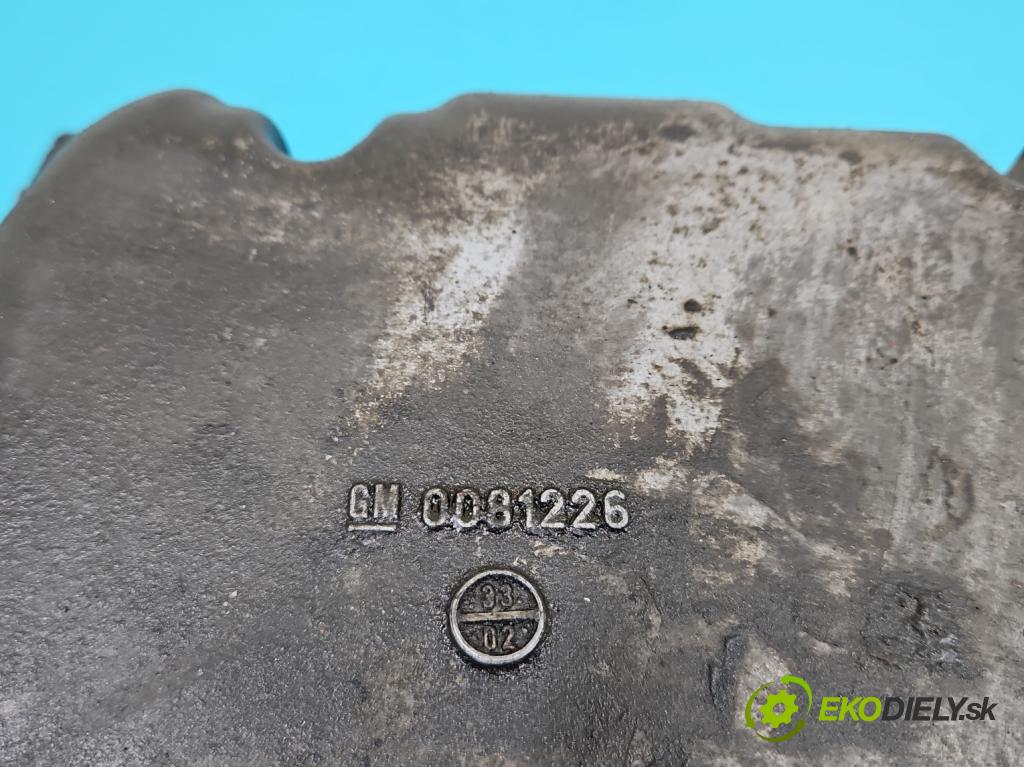 Opel Vectra C 2002-2008 1.8 16v 122 HP manual 90 kW 1796 cm3 4- vaňa olejová 0081226 (Olejová vaňa)