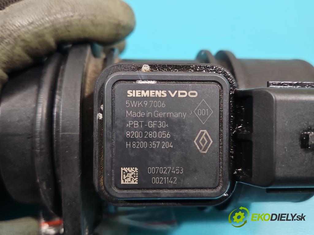 Dacia Logan I 2005-2014 1.5 dci 68 HP manual 50 kW 1461 cm3 5- průtokoměr: 5WK97006 (Váhy vzduchu)