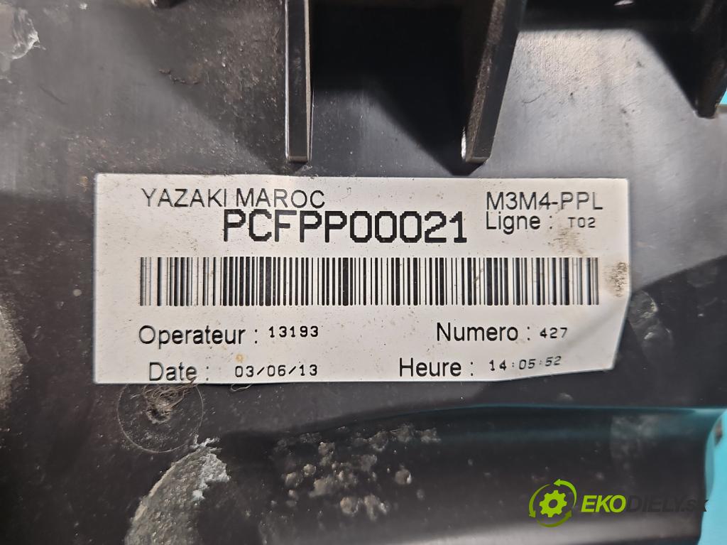 Peugeot 301 1.6 HDI 92 hp manual 68 kW 1560 cm3 4- skříňka pojistková PCFPP00021 (Pojistkové skříňky)