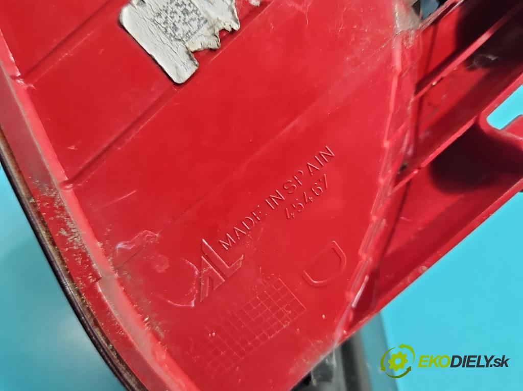 Peugeot 301 1.6 HDI 92 HP manual 68 kW 1560 cm3 4- svetlo / reflektor zadné pravé 9678542580 (Kľučka dverí ostatné)