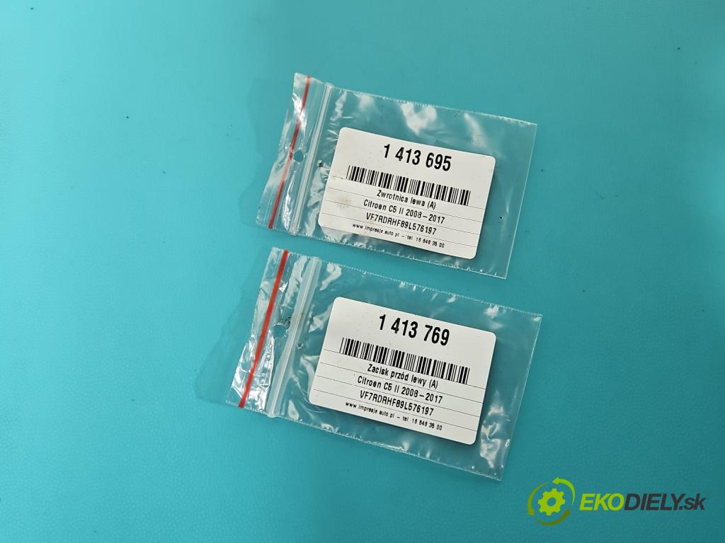 Citroen C5 II 2008-2017 2.0 hdi 140 HP manual 103 kW 1997 cm3 4- náboj ľavé  (Náboje)