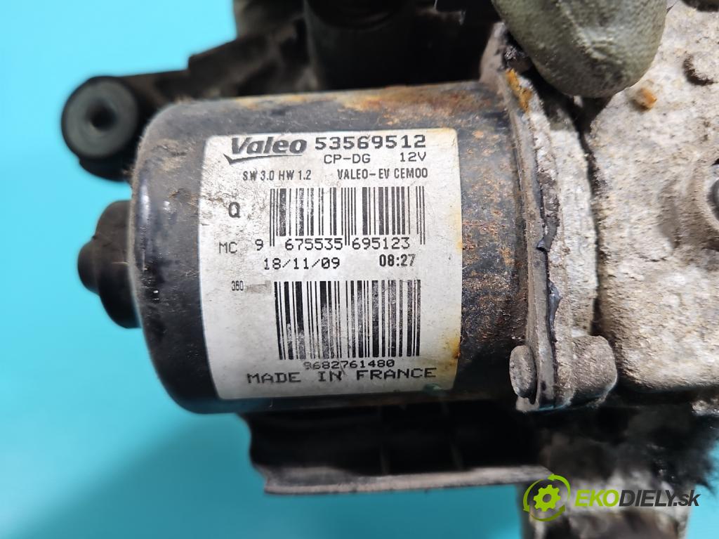 Citroen C5 II 2008-2017 2.0 hdi 140 hp manual 103 kW 1997 cm3 4- motor stěračů přední 9682761480