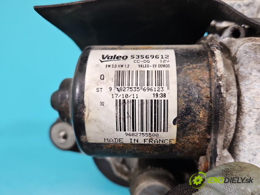 Citroen C5 II 2008-2017 2.0 hdi 140 hp manual 103 kW 1997 cm3 4- motor stěračů přední 9682761480