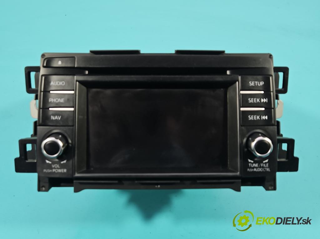 Mazda 6 III GJ 2013-2024 2.5 16V 192 HP automatic 141 kW 2488 cm3 4- Radio originál GHR966DV0Z