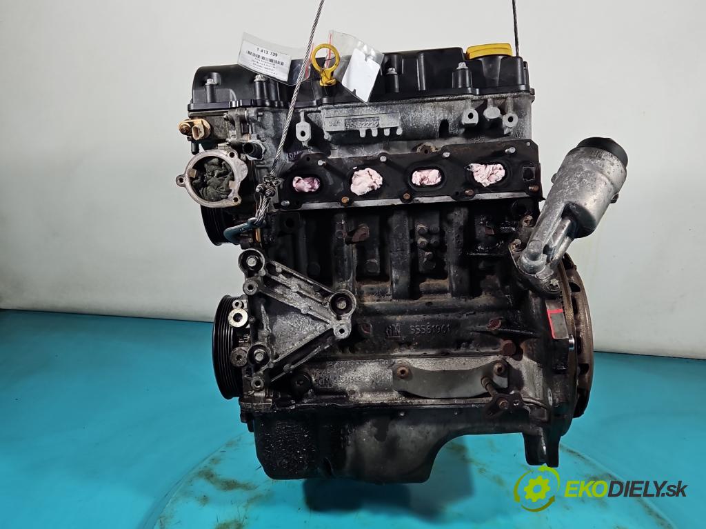 Opel Meriva B 2010-2017 1.4 16v 101 HP manual 74 kW 1398 cm3 5- motor benzín: A14XER