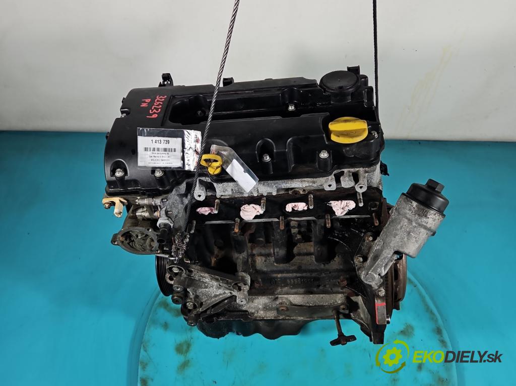 Opel Meriva B 2010-2017 1.4 16v 101 HP manual 74 kW 1398 cm3 5- motor benzín: A14XER