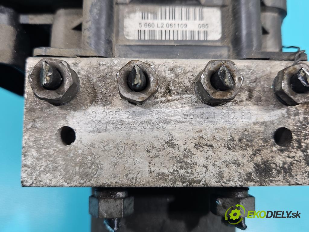 Citroen C5 II 2008-2017 2.0 hdi 140 HP manual 103 kW 1997 cm3 4- čerpadlo abs 0265230757 (Pumpy ABS)