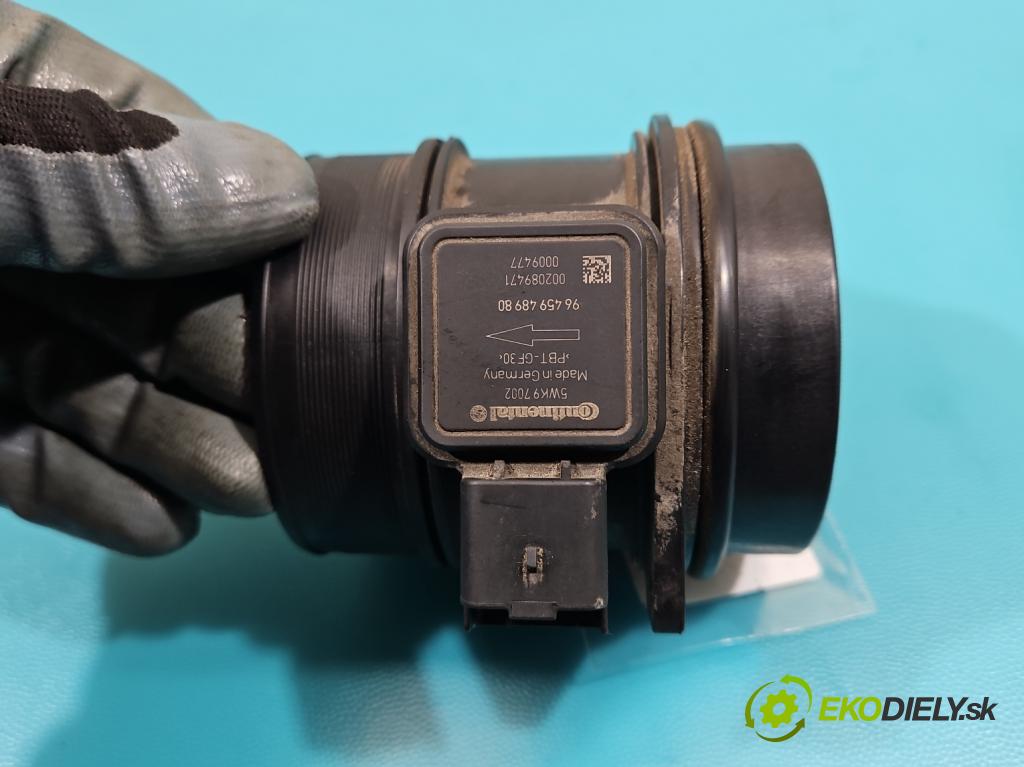 Citroen C5 II 2008-2017 2.0 hdi 140 HP manual 103 kW 1997 cm3 4- průtokoměr: 5WK97002 (Váhy vzduchu)