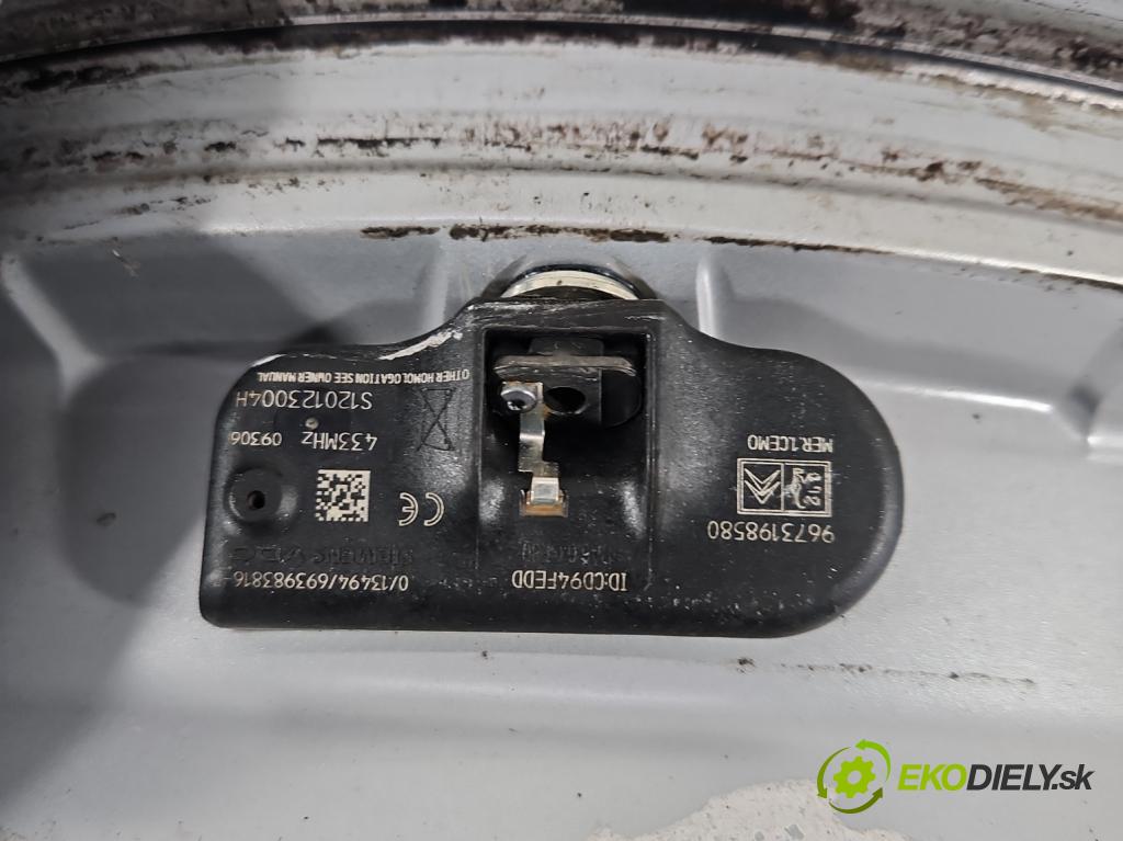 Citroen C5 II 2008-2017 2.0 hdi 140 HP manual 103 kW 1997 cm3 4- Felga hliník: 17" komplet 9656877580