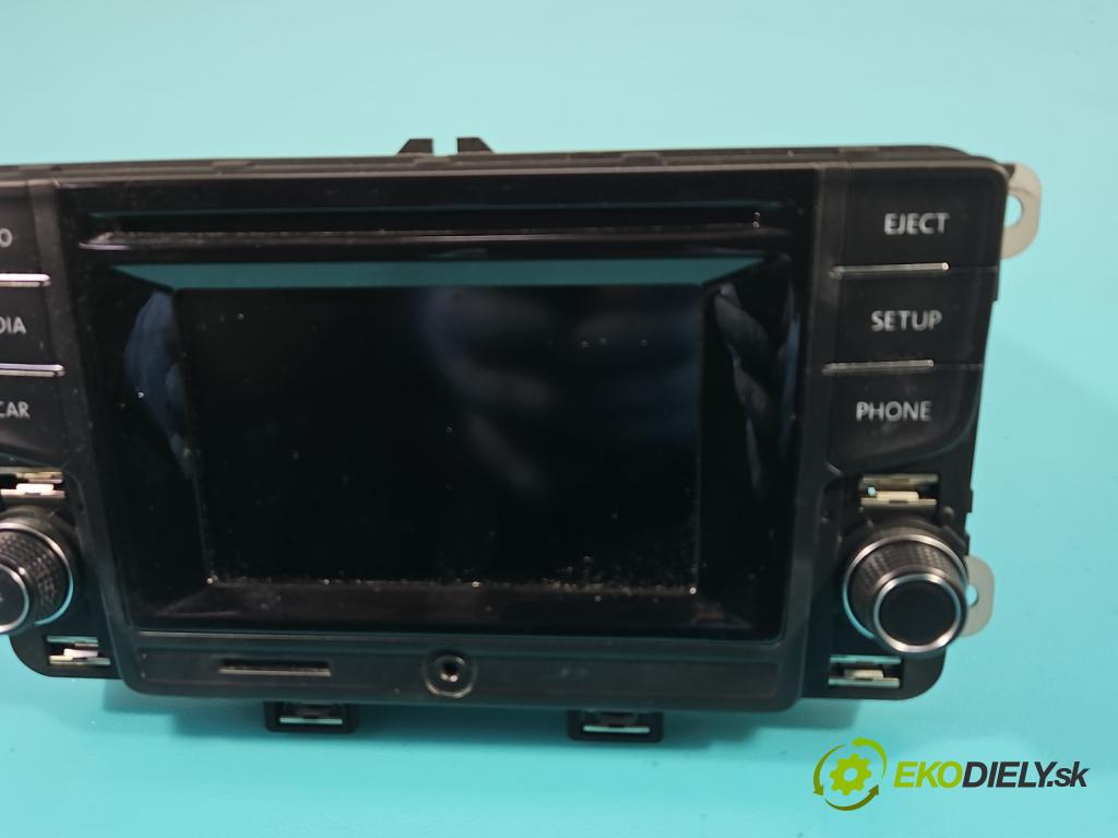 Vw Polo V 6R 2009-2017 1.2 16v 90 HP manual 66 kW 1197 cm3 5- Radio originál 6C0035869