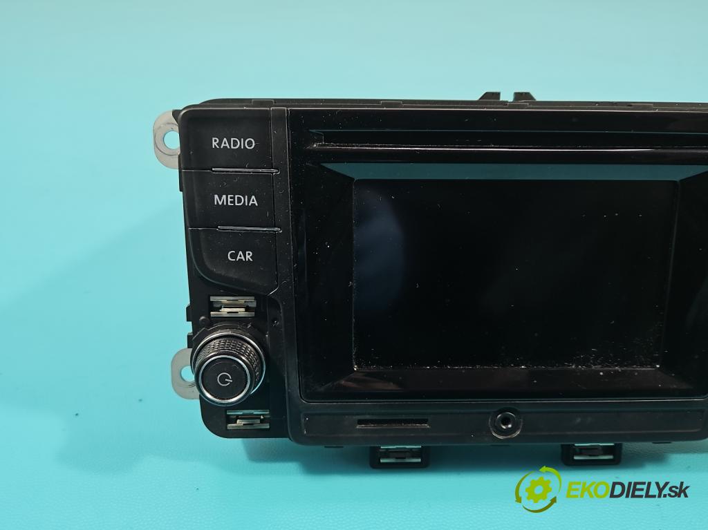 Vw Polo V 6R 2009-2017 1.2 16v 90 HP manual 66 kW 1197 cm3 5- Radio originál 6C0035869