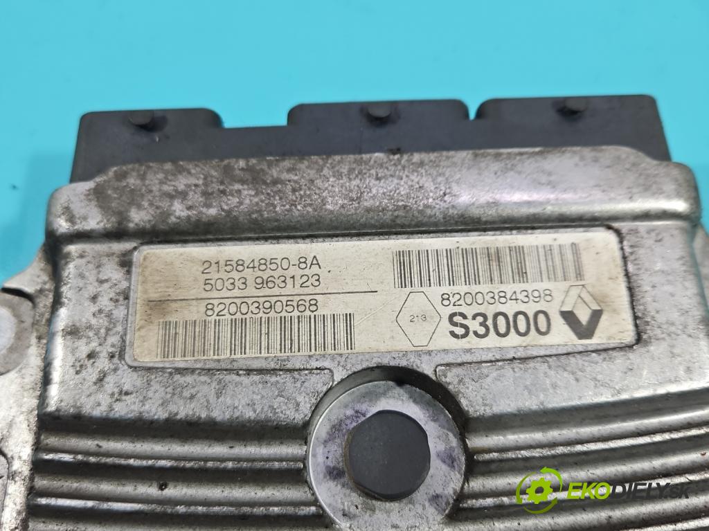Renault Megane II 2003-2008 2.0 T 16V 163 HP manual 120 kW 1998 cm3 3- riadiaca jednotka motora 8200390568