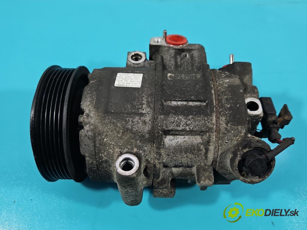 Skoda Fabia I 1999-2007 1.4 16v 75 HP manual 55 kW 1390 cm3 5- Kompresor: klimatizácie 6Q0820808 (Kompresory klimatizácie)