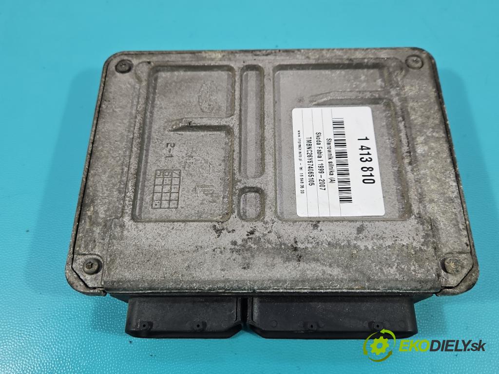 Skoda Fabia I 1999-2007 1.4 16v 75 HP manual 55 kW 1390 cm3 5- riadiaca jednotka motora 036906034KE