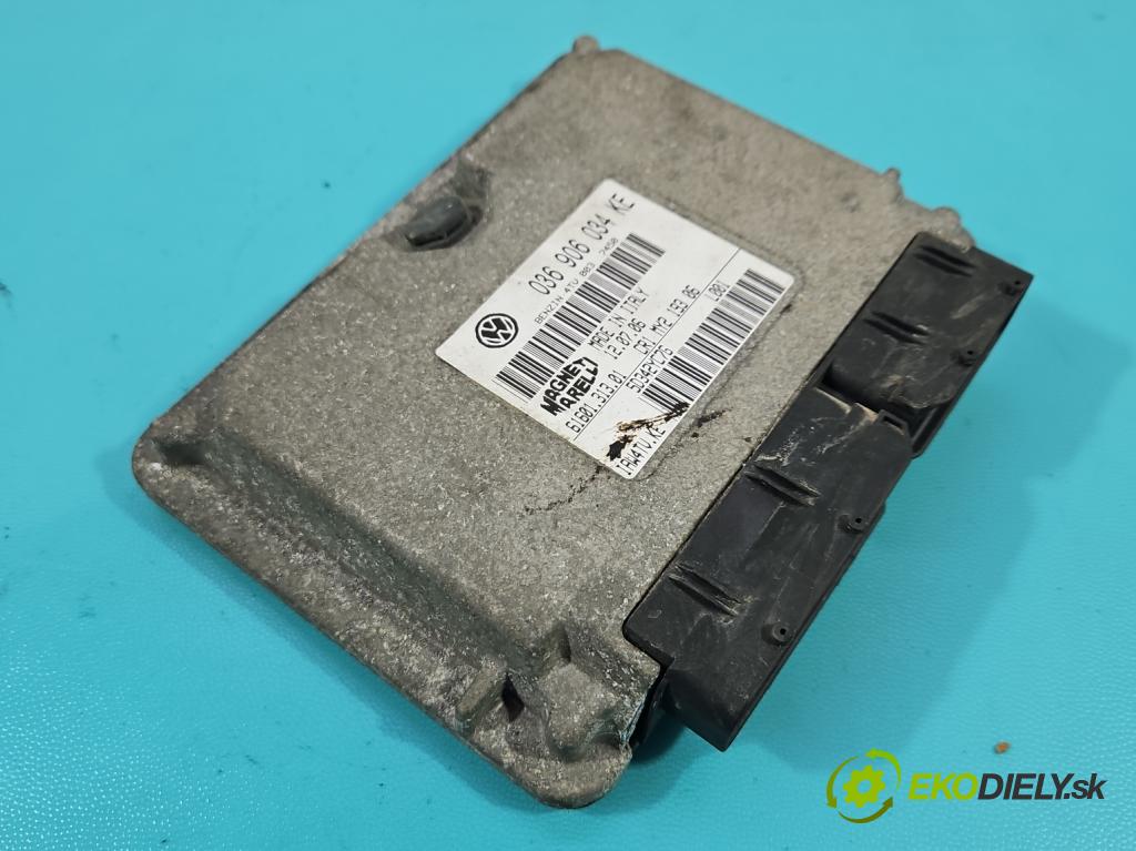 Skoda Fabia I 1999-2007 1.4 16v 75 HP manual 55 kW 1390 cm3 5- riadiaca jednotka motora 036906034KE