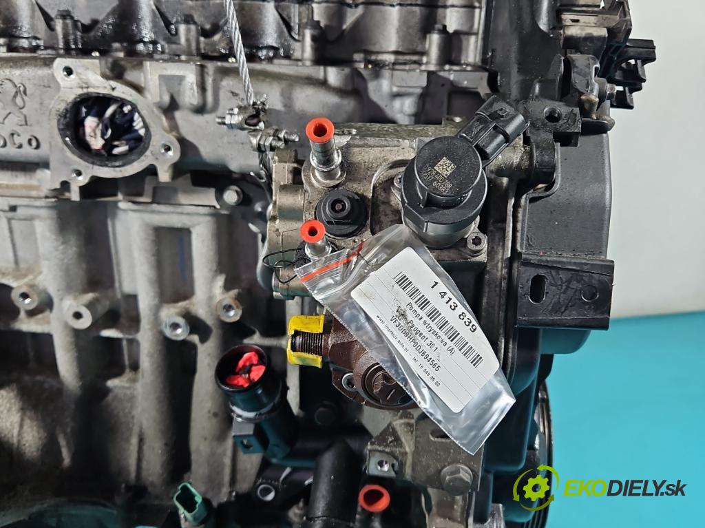 Peugeot 301 1.6 HDI 92 HP manual 68 kW 1560 cm3 4- čerpadlo vstrekovacia 0445010516 (Vstrekovacie čerpadlá)