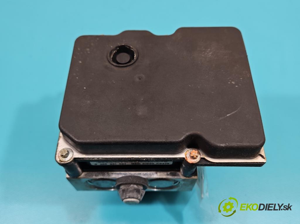 Opel Meriva B 2010-2017 1.4 16v 101 HP manual 74 kW 1398 cm3 5- čerpadlo abs 0265238089 (Pumpy ABS)