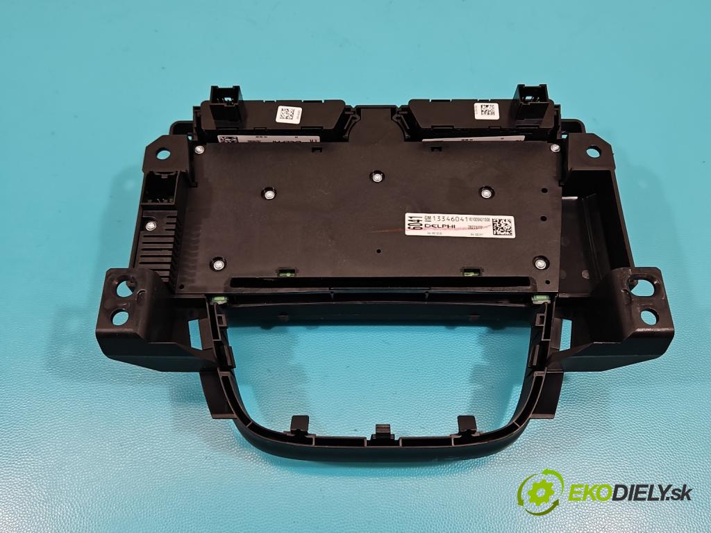 Opel Meriva B 2010-2017 1.4 16v 101 HP manual 74 kW 1398 cm3 5- Radio originál 20984175